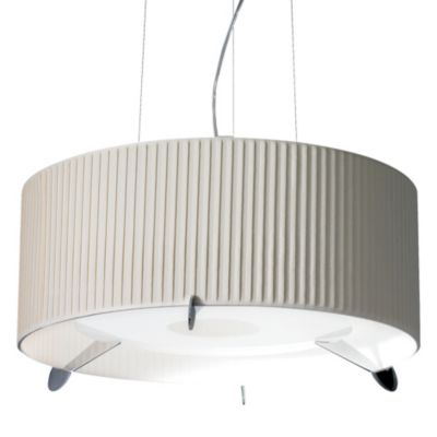 Aura Pleated Drum Pendant by Carpyen - Starlight Lighting USA and Canada